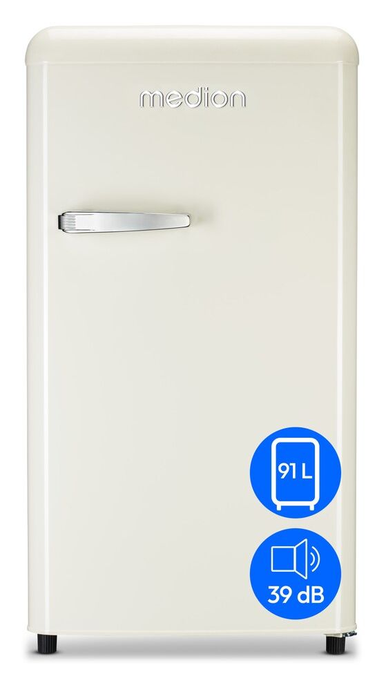 MD37800 91 l Kühlschrank freistehend EEK: E 85 kWh Jahr  (Cremefarben) 