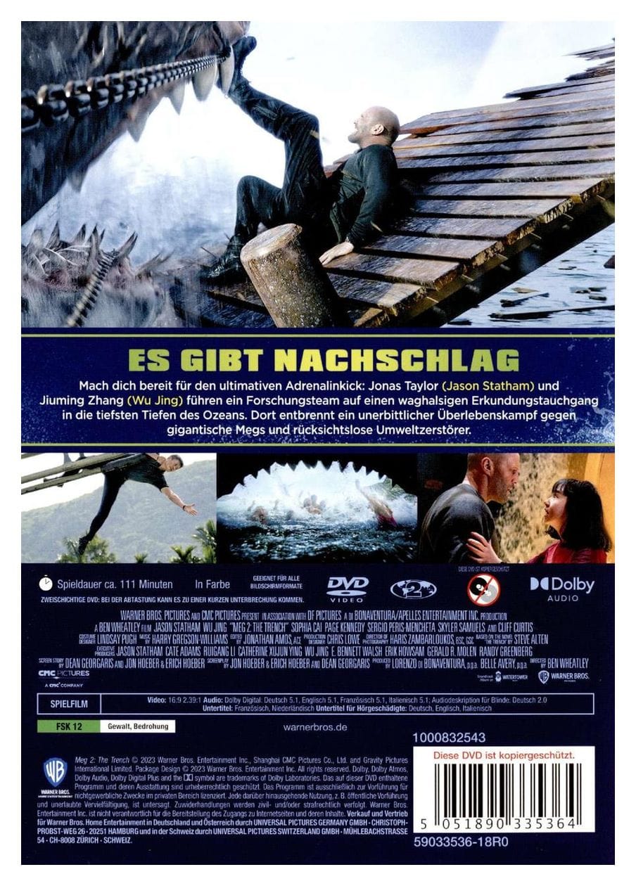 Meg 2: Die Tiefe (DVD) 