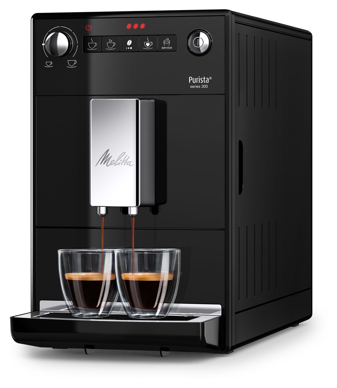 F230-102 Purista Kaffeevollautomat 15 bar 1,2 l  (Schwarz) 