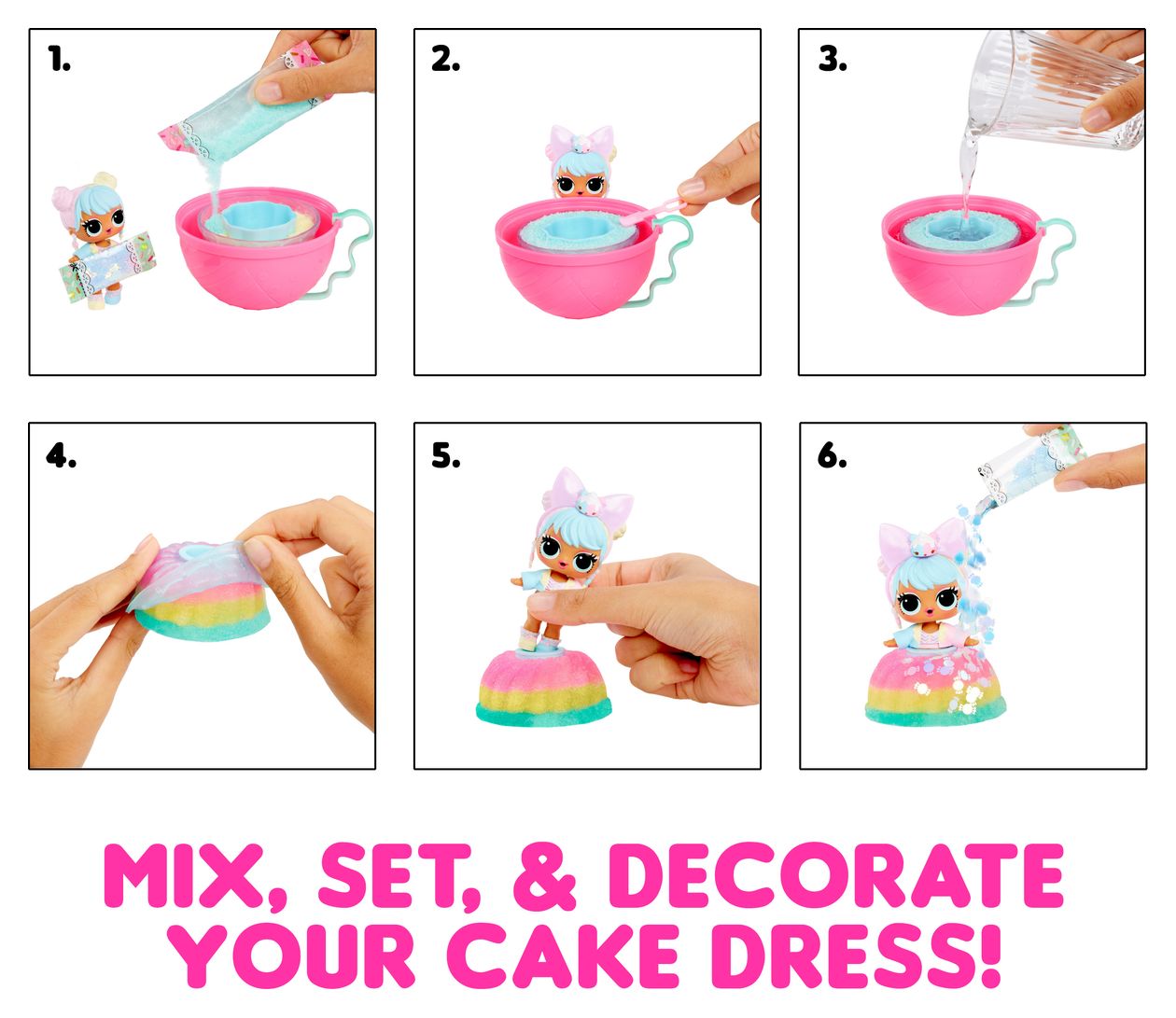 L.O.L. Surprise! Mix & Make Birthday Cake 