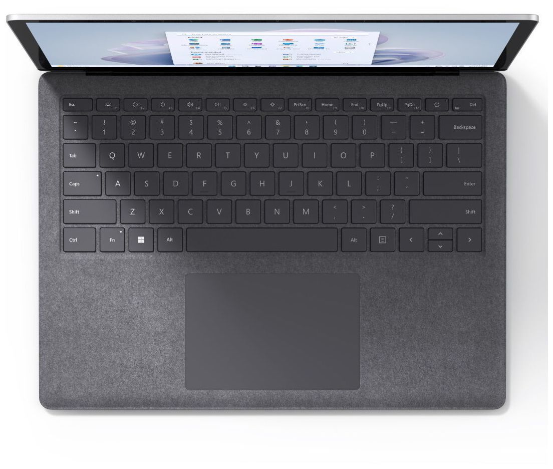 Surface Laptop 5 R8N-00005 Quad HD Notebook 34,3 cm (13.5 Zoll) 16 GB Ram 512 GB SSD Windows 11 Home Intel® Core™ i5 (Platin) 
