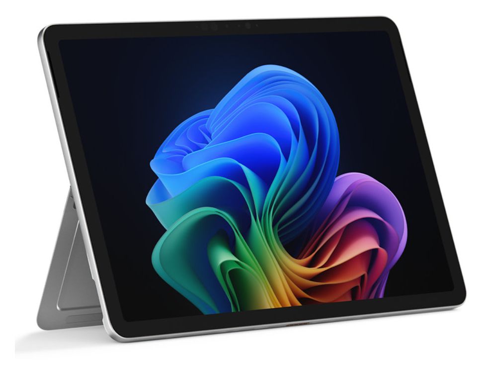 Surface Pro Notebook 30,5 cm (12 Zoll) 2196 x 1464 Pixel 16 GB Ram UFS Windows 11 Home Qualcomm Snapdragon max. 3,4 GHz  (Platin) 