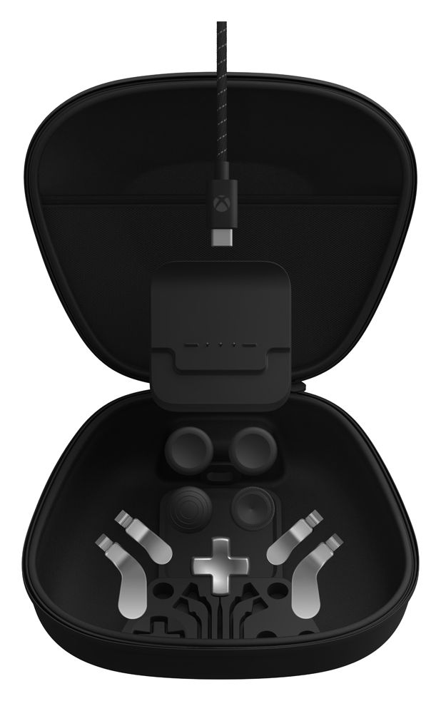 Xbox Elite Wireless Controller Series 2 – Complete Component Pack Spiele-Controllerzusatz PC, Xbox One Elite Series 2  (Schwarz, Silber) 