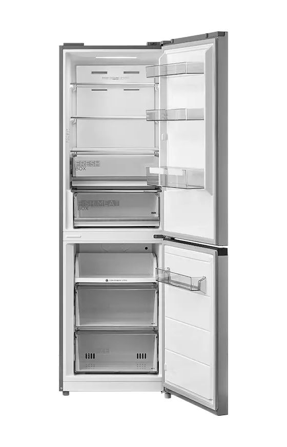 MDRB470MGA46 216 l / 118 l Kühl-Gefrierkombi freistehend NoFrost 109 kWh Jahr  (Edelstahl) 