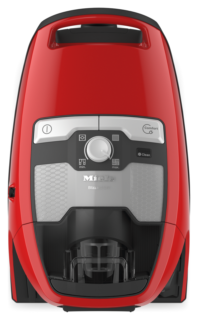 Blizzard CX1 Bodenstaubsauger Beutellos 890 W Hygienefilter  (Rot) 