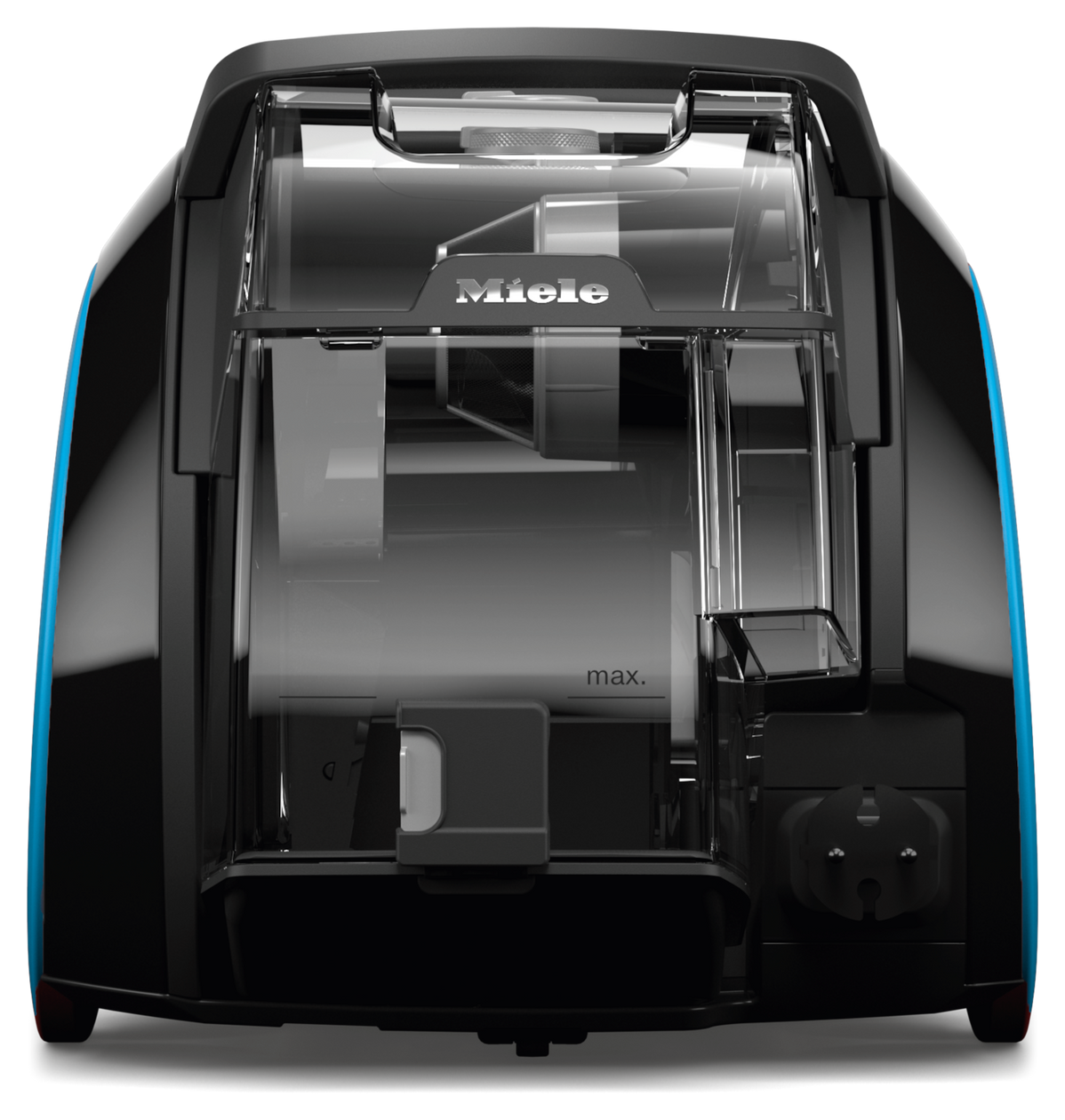 Boost CX1 Blue Pulse Bodenstaubsauger Beutellos 890 W Hygienefilter  (Schwarz, Blau) 