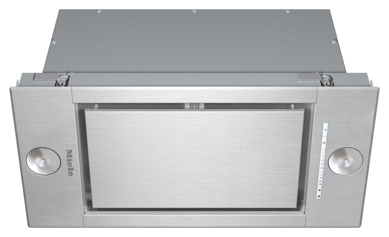 DA2668 Abluft/Umluft Dunstabzugshaube/Esse Einbau 580 mm (Edelstahl) 