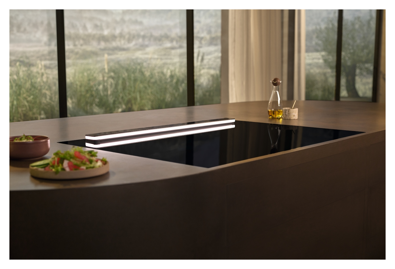 DAD6890 Abluft/Umluft Dunstabzugshaube/Esse Tisch 936 mm (Schwarz) 
