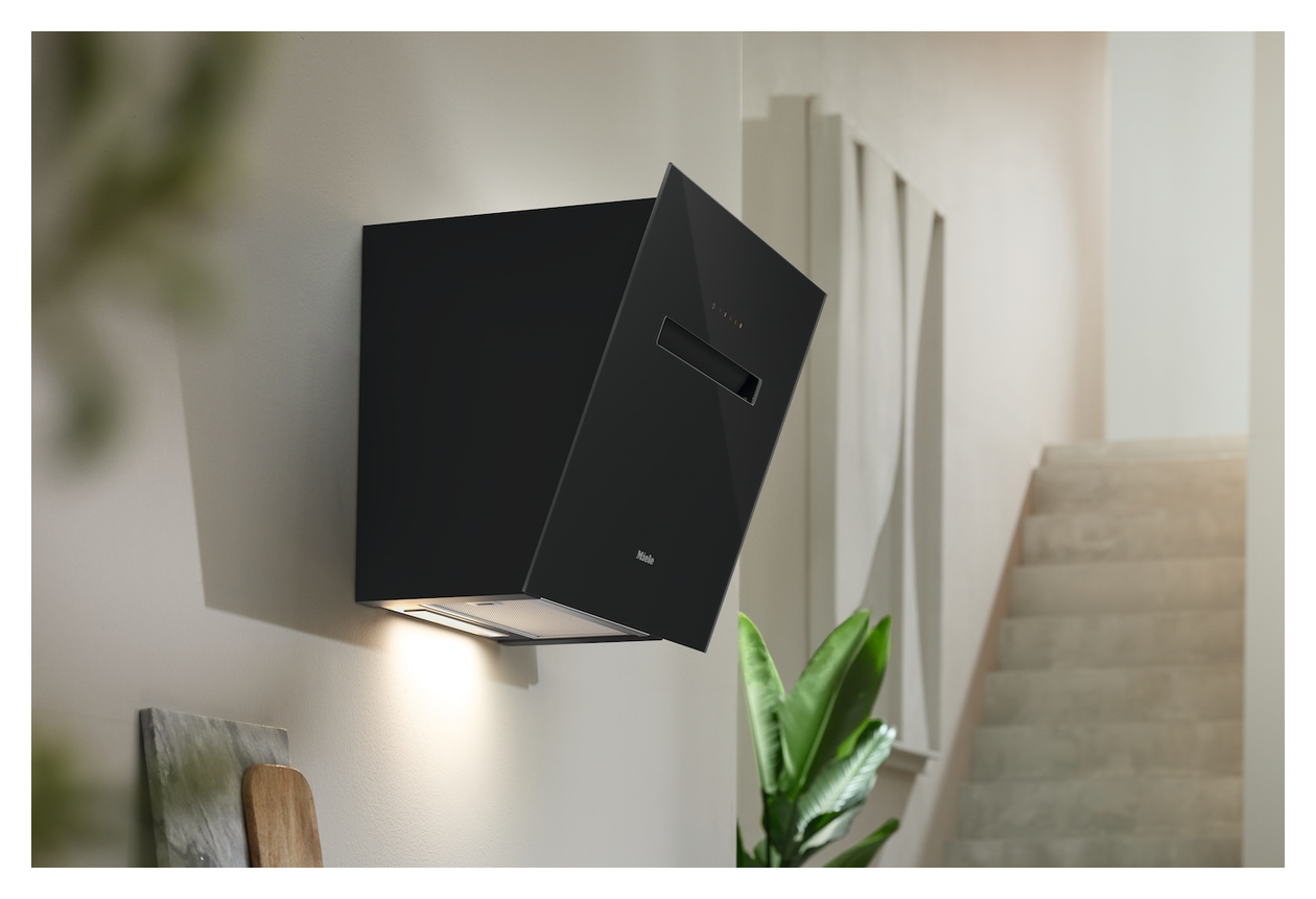 DAH1650 Active Abluft/Umluft Dunstabzugshaube/Esse Wand 60 cm (Schwarz) 