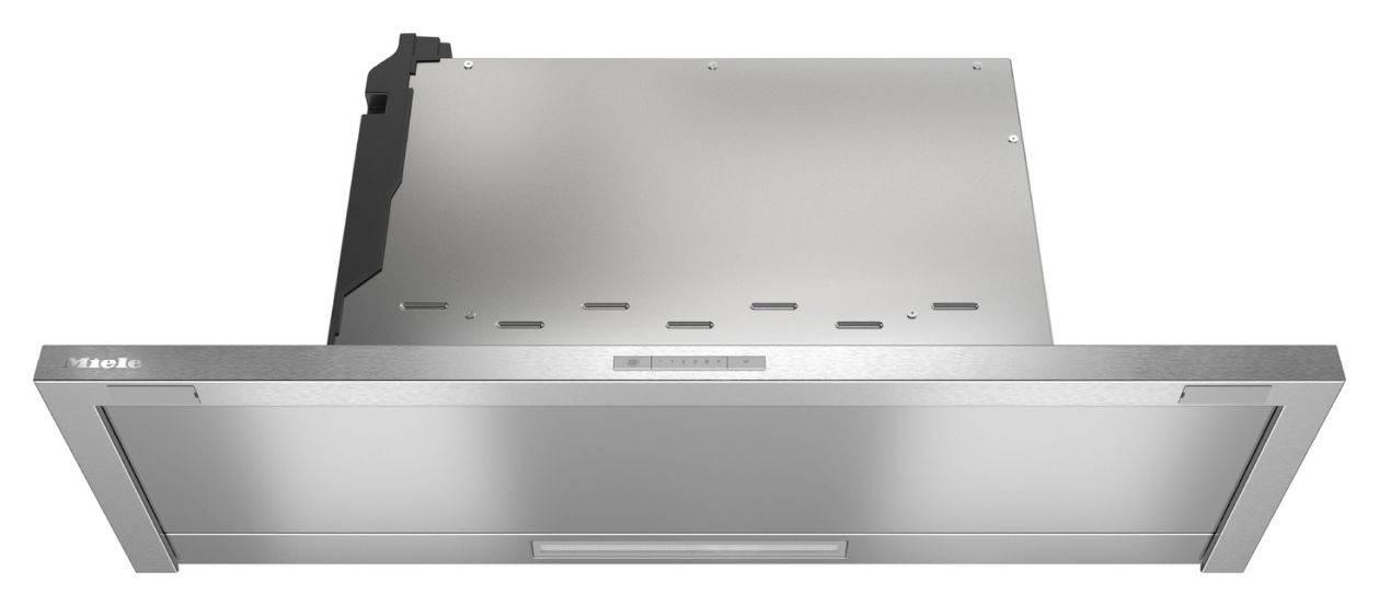DAS2920 Abluft/Umluft Dunstabzugshaube/Esse Unterbau 896 mm (Grau) 