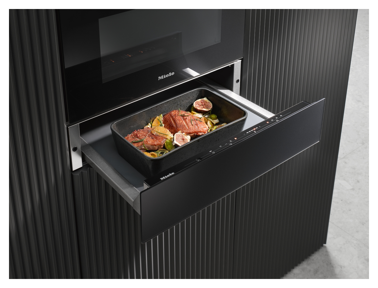 ESW7010 Wärmeschublade 59,3 cm 40 - 85 °C (Schwarz) 