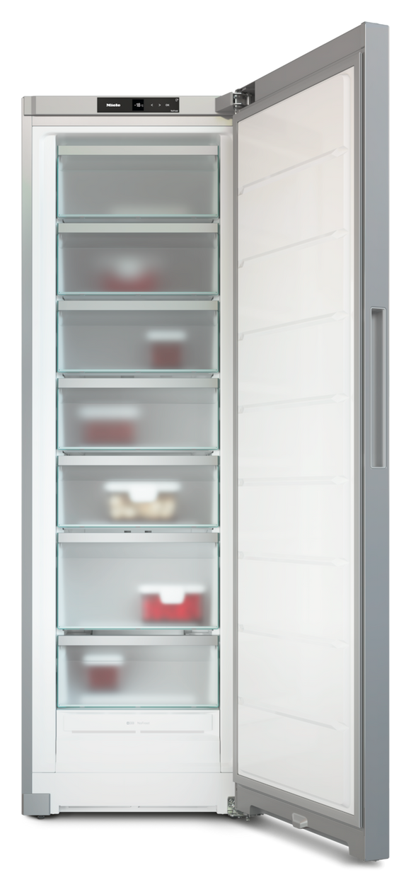 FN4372D-1 278 l Gefrierschrank 199 kWh Jahr NoFrost  (Silber, Edelstahl) 