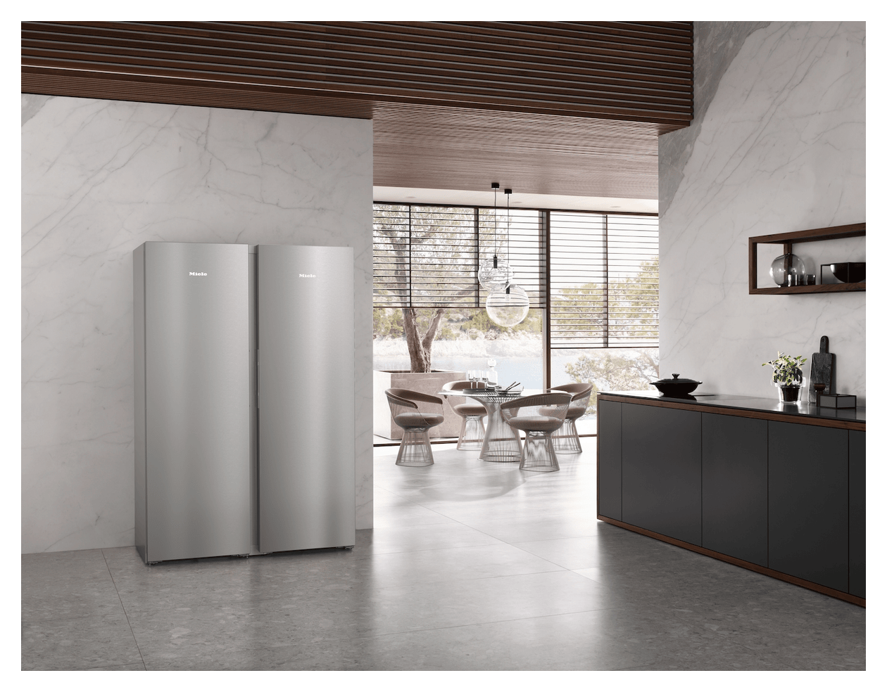 FNS4882D 278 l Gefrierschrank 198 kWh Jahr NoFrost  (Silber) 