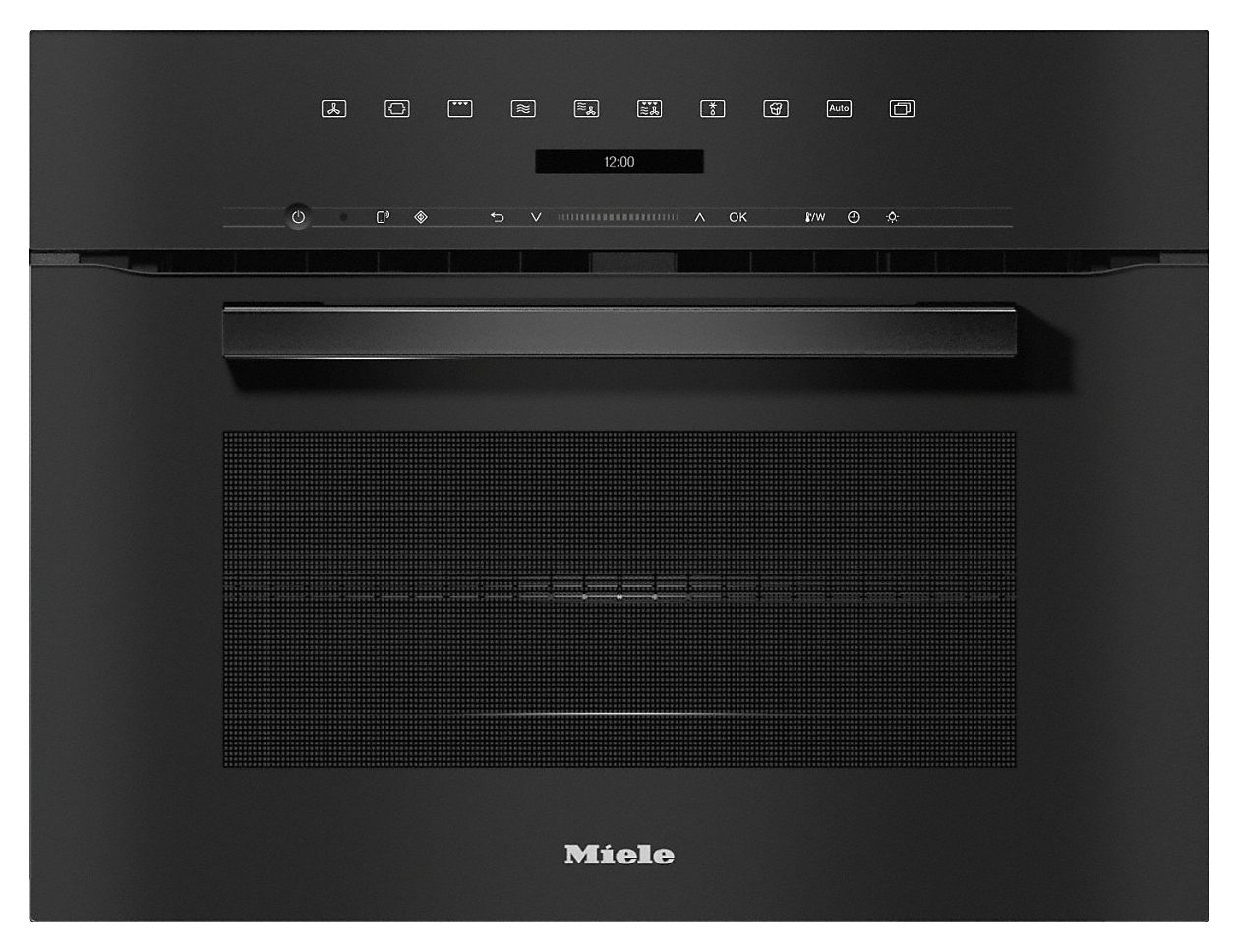 H7240BM Einbaubackofen kompakt Mikrowelle 