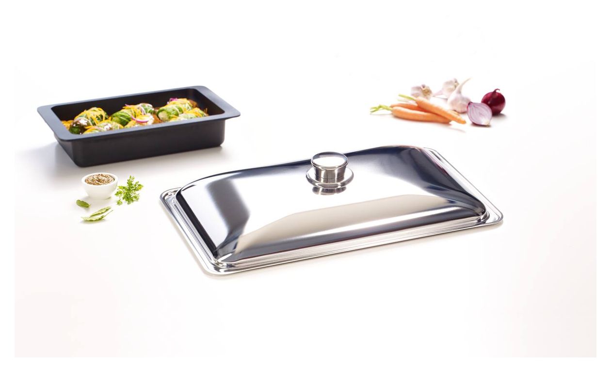 HBD60-22 Deckel für Gourmet-Bräter HUB 61-22,62-22,5000 M,5001 M Edelstahl 