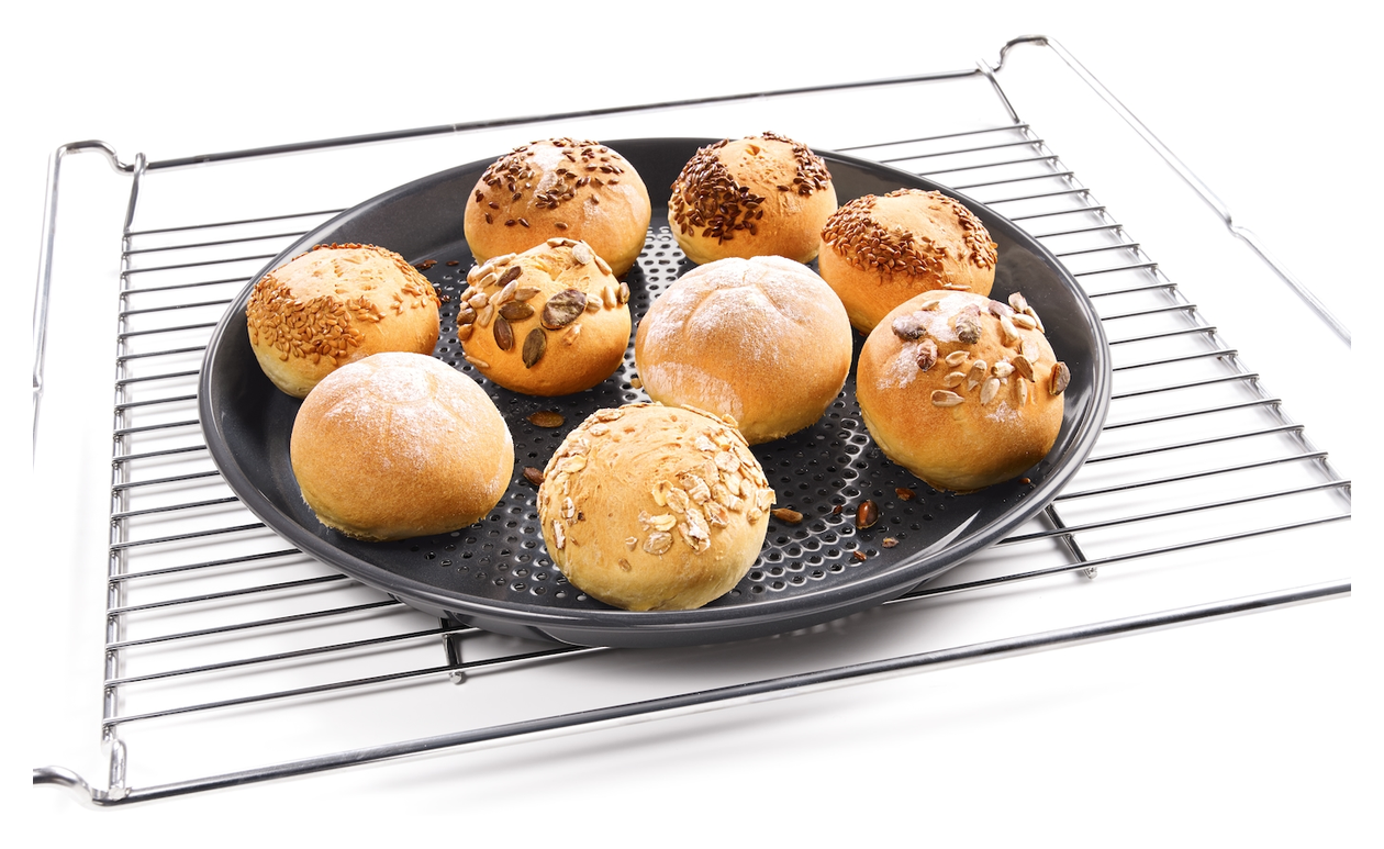 HBFP27-1 Runde Back- und AirFry-Form gelocht 27 cm 