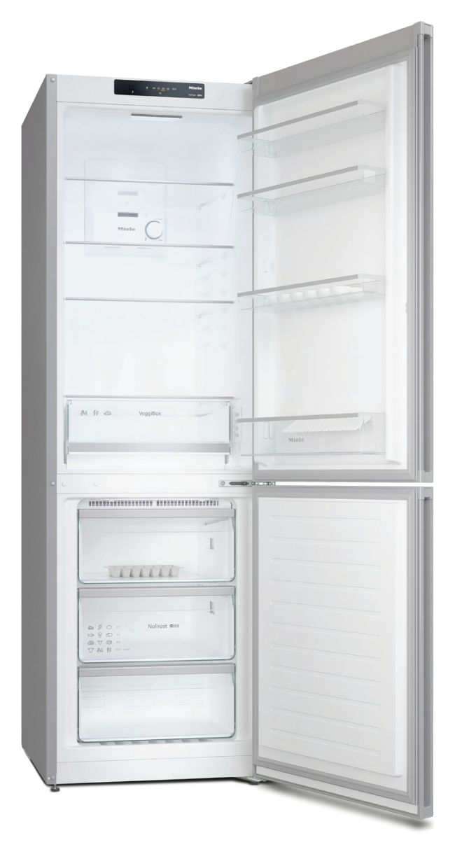 KDN4174E Active 216 l / 89 l Kühl-Gefrierkombi freistehend NoFrost 239 kWh Jahr  (Silber) 