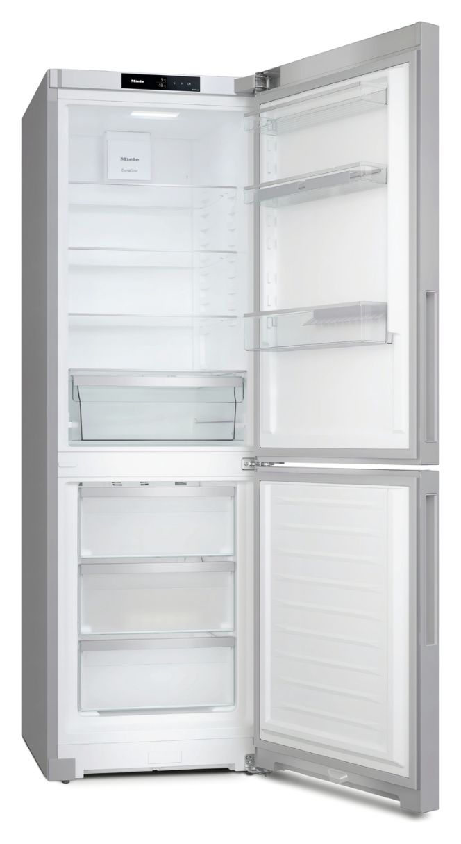 KFN4375DD 227 l / 103 l Kühl-Gefrierkombi freistehend NoFrost 202,6 kWh Jahr  (Silber) 