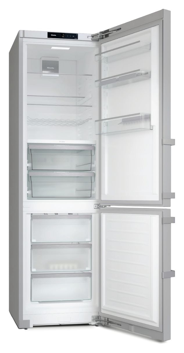 KFN4797DD 259 l / 103 l Kühl-Gefrierkombi freistehend NoFrost 225,57 kWh Jahr  (Silber) 
