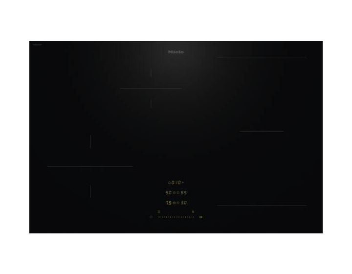 KM8483FX autarkes 75.2 cm Induktions Kochfeld/Herdplatte 4 Zone(n) 
