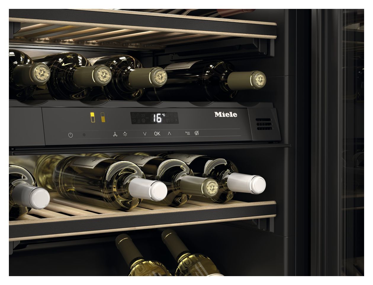 KWT6422iG-1 Weinkühler Integriert EEK: G 2 Zonen 33 Flasche(n) 