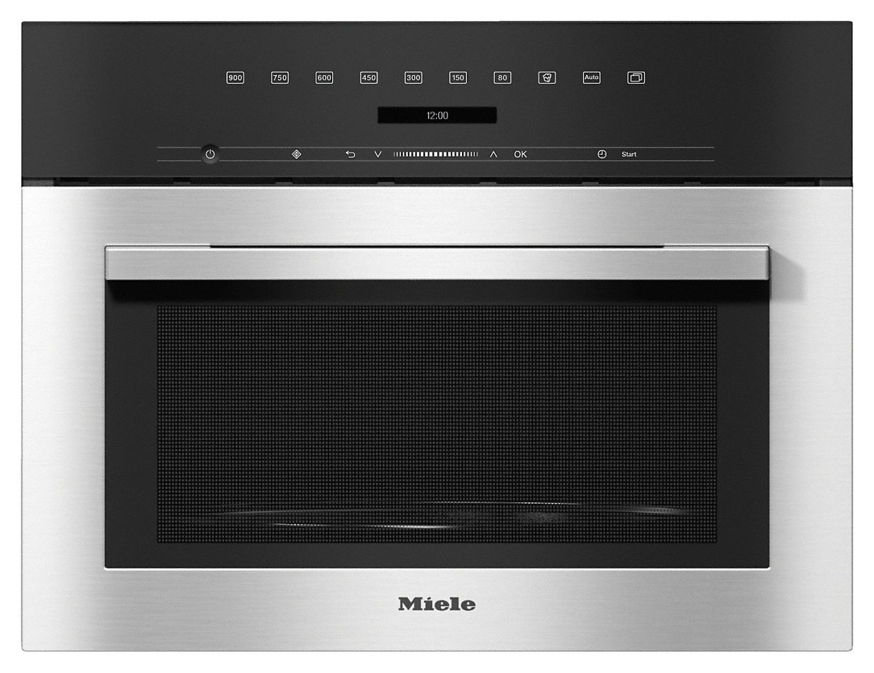 M7140TC Einbau-Mikrowelle 900 W Größe: maxi (Schwarz, Edelstahl) 
