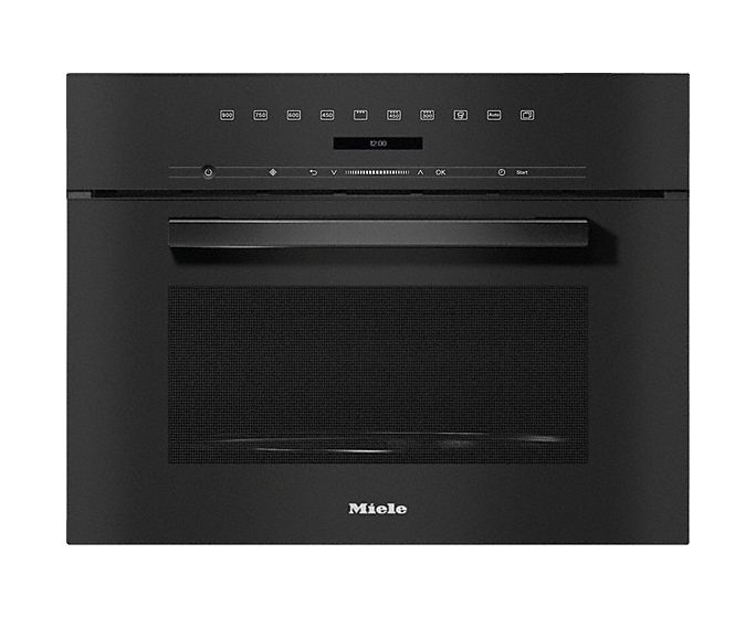 M7244TC Einbau-Mikrowelle 900 W Größe: maxi Grill (Schwarz) 