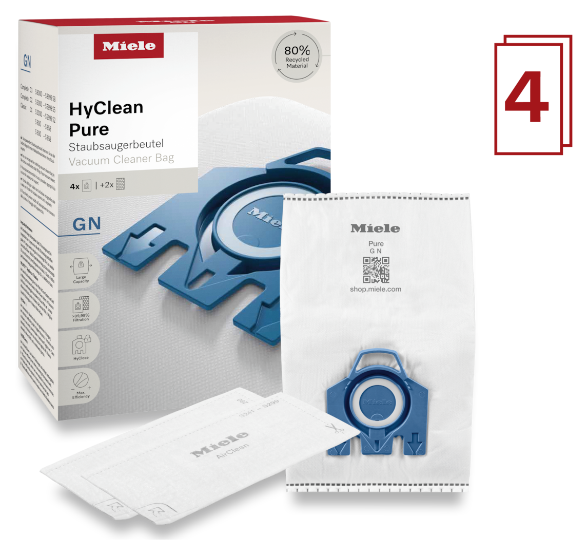 Staubsaugerbeutel HyClean Pure GN 