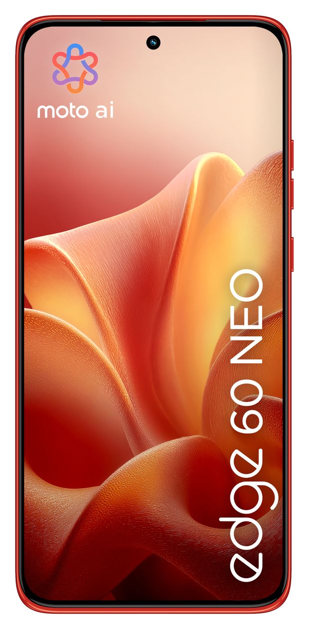 Edge 60 Neo 256 GB 5G Smartphone 16,1 cm (6.36 Zoll) Android 50 MP Dreifach Kamera Dual Sim WiFi 6E (PANTONE Poinciana) 