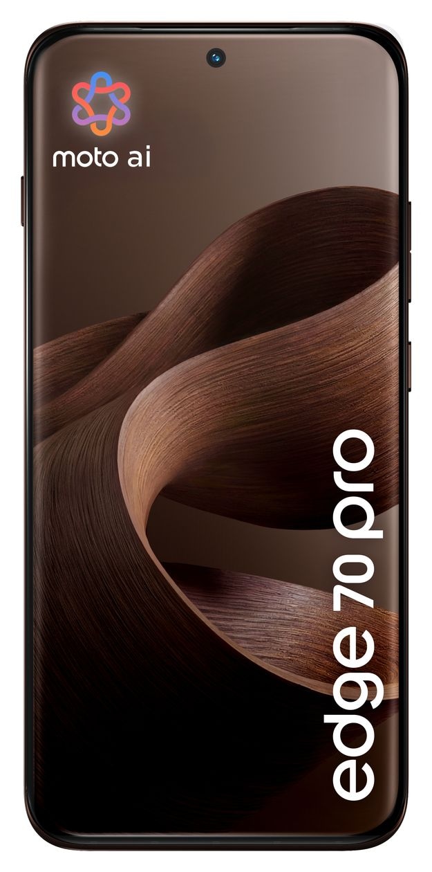 Edge 70 Pro 256 GB 5G Smartphone 17,2 cm (6.78") Android 50 MP Dreifach Kamera Dual Sim WiFi 6E (PANTONE Chicory Coffee) 