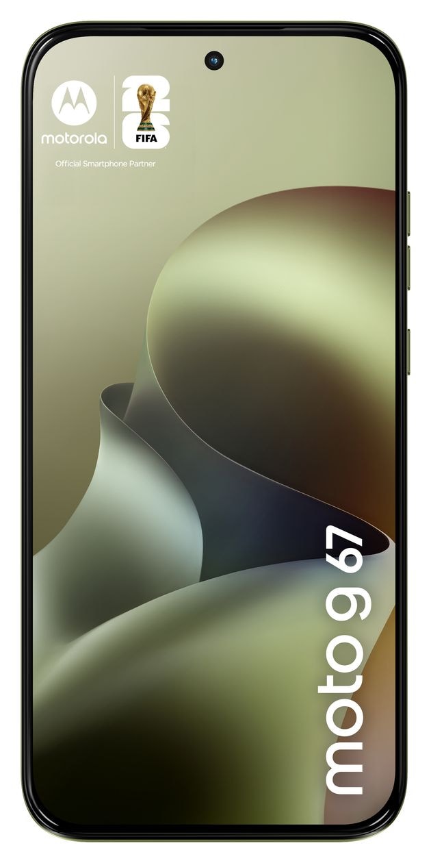 Moto g67 256 GB 5G Smartphone 17,3 cm (6.8 Zoll) 2,4 GHz Android 50 MP Dual Kamera Dual Sim WiFi 5 (PANTONE Nile) 