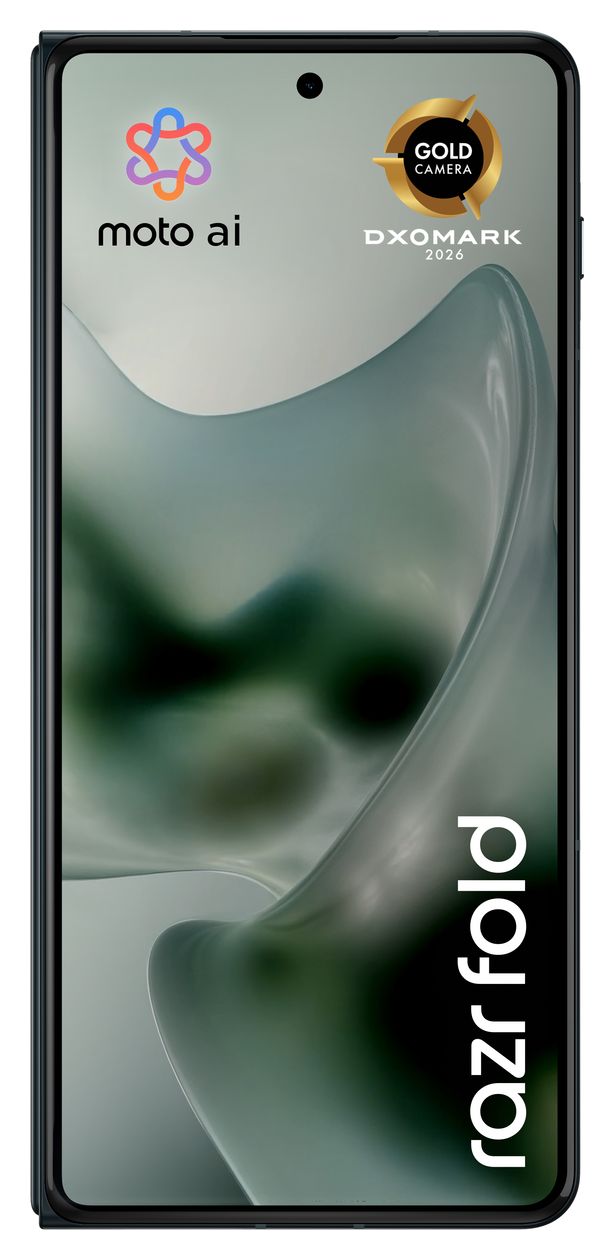 Razr Fold 512 GB 5G Smartphone 20,6 cm (8.09") 3,8 GHz Android 50 MP Dreifach Kamera Dual Sim WiFi 7 (PANTONE Blackened Blue) 