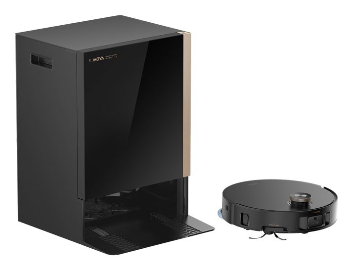 Mobius 60 Saugroboter nass/trocken 30000 Pascal Leistung  (Schwarz, Gold) 