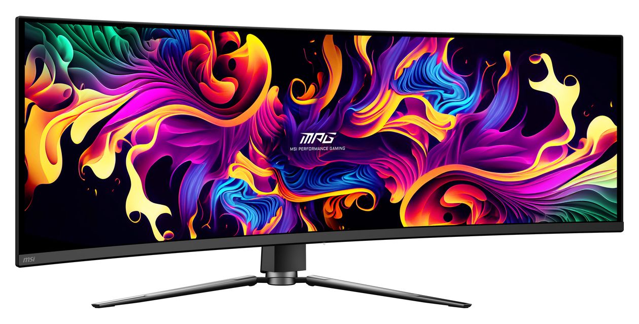 MPG 491CQPXDE QD-OLED Quad HD Monitor 124,5 cm (49 Zoll) 32:9 0,03 ms 250 cd/m²  (Schwarz) 