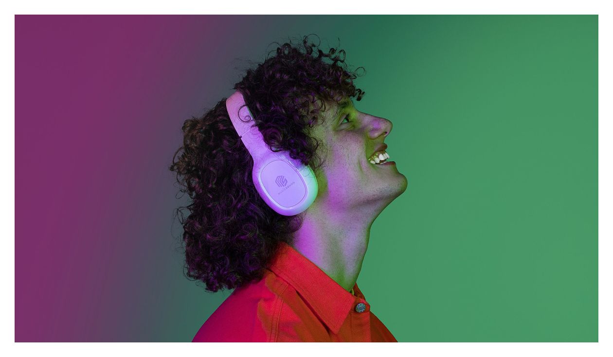 Basic Bluetooth Kopfhörer kabellos  (Weiß) 