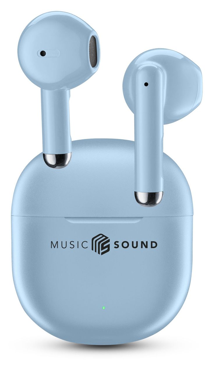 Breeze In-Ear Bluetooth Kopfhörer Kabellos TWS  (Hellblau) 