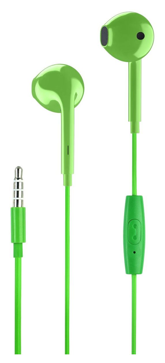 Color In-Ear Kopfhörer Kabelgebunden  (Grün) 