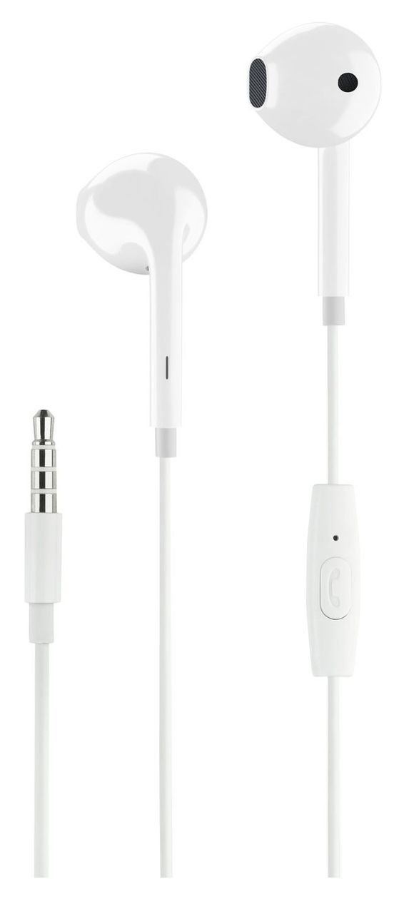 Color In-Ear Kopfhörer Kabelgebunden  (Weiß) 