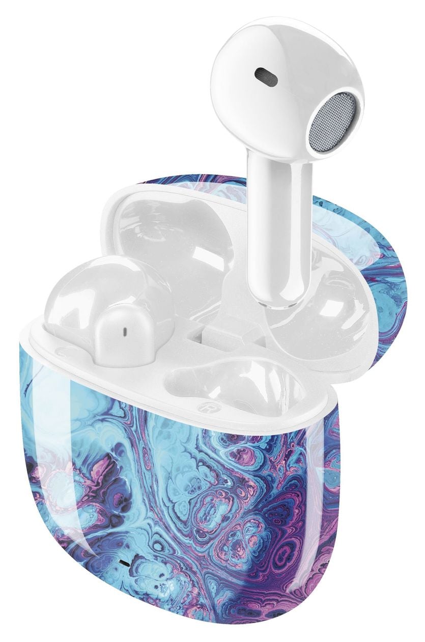 Showy In-Ear Bluetooth Kopfhörer Kabellos TWS  (Hellblau) 