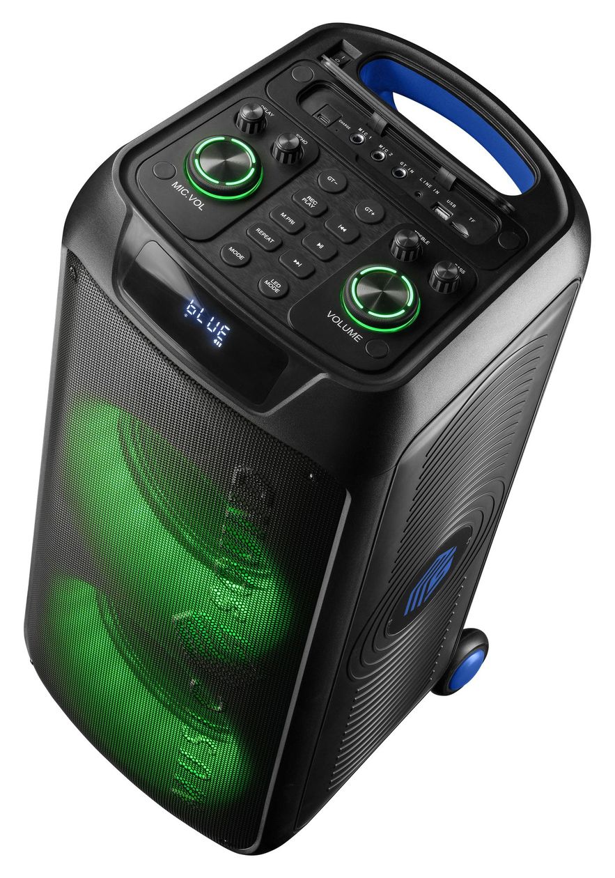 Sound Box 40 W Bluetooth Lautsprecher Laufzeit bis 4 h  (Schwarz) 