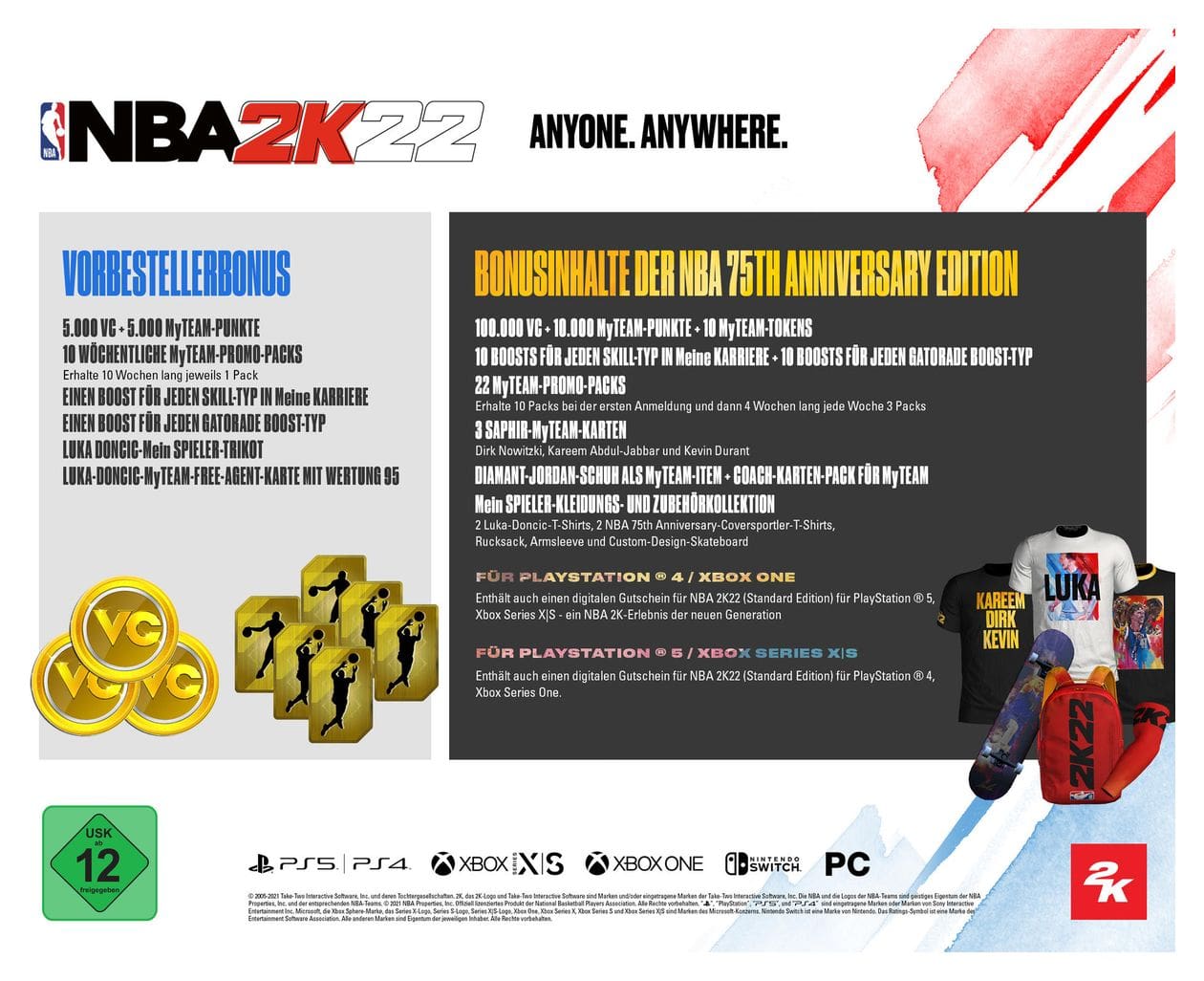 NBA 2K22 - 75th Anniversary Edition (PlayStation 4) 