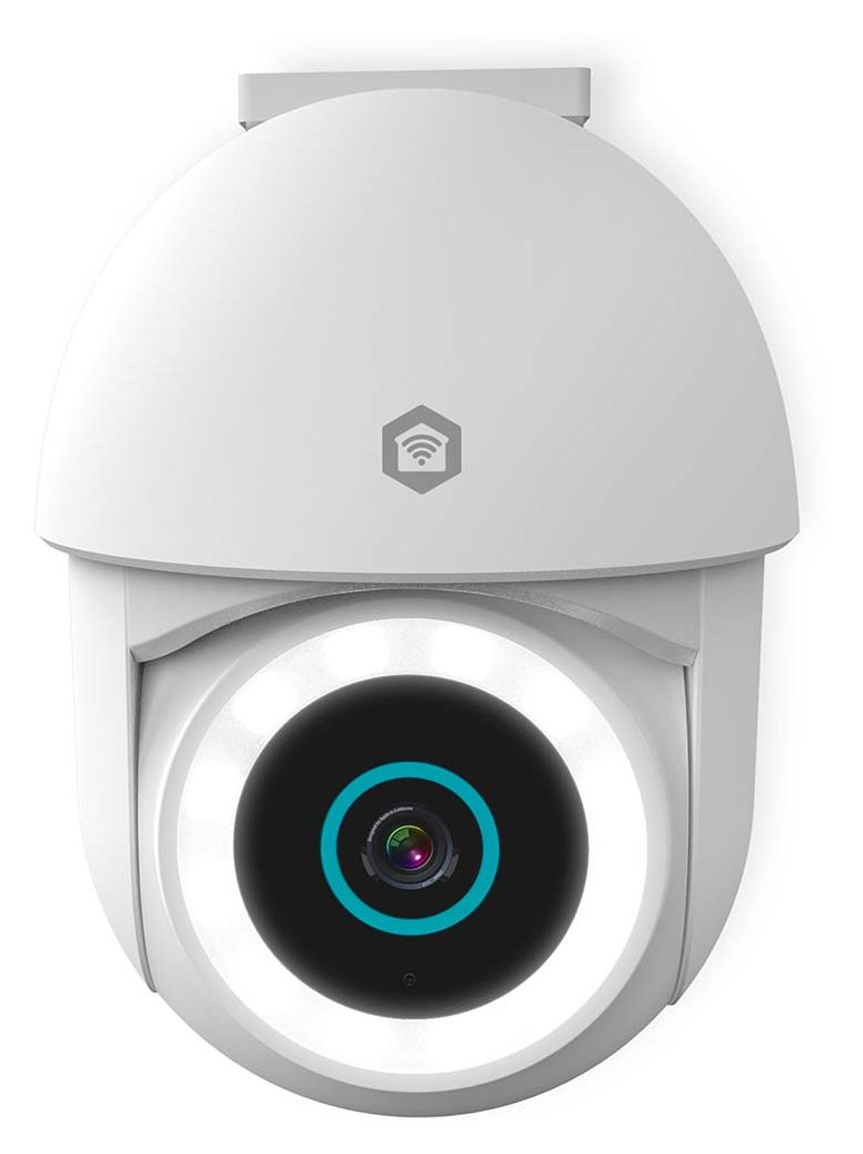 SmartLife WIFICO22CWT 1920 x 1080 Pixel IP-Sicherheitskamera IP65 Außen Nachtsicht  (Weiß) 