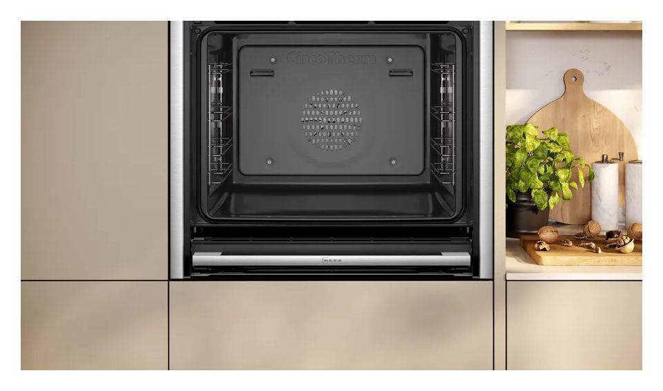 BMK6430CS (B64CS31N0 + Z1608BX0) Slide & Hide Einbaubackofen groß AutoClean 