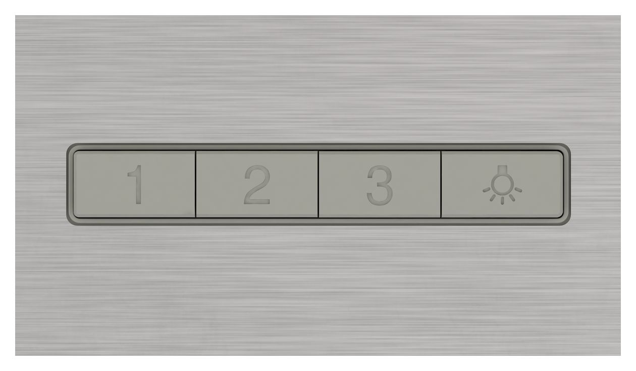 D65BCC2L0 Abluft/Umluft Dunstabzugshaube/Esse Wand 60 cm (Edelstahl) 