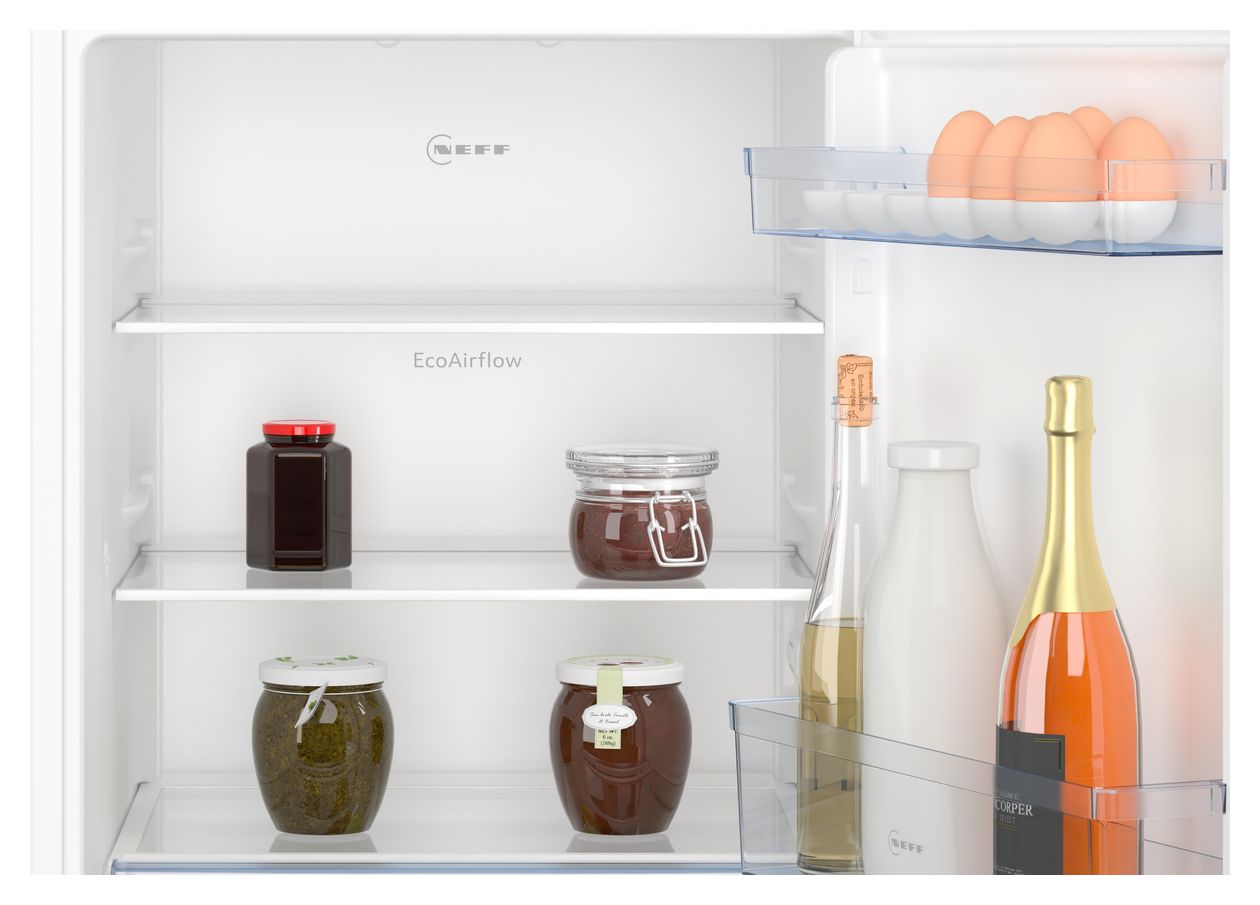 N30 KI1211SE0 Schlepptür 136 l 88 cm Einbaukühlschrank EEK: E 92 kWh Jahr 