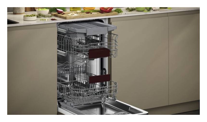 N50 GVLEB450 (S855EMX34E+Z780BI02) 45 cm Geschirrspüler vollintegriert (ohne Front) Leise 10 Maßgedecke aquaStop Funktion Wärmetauscher/Türöffnungstrocknung 