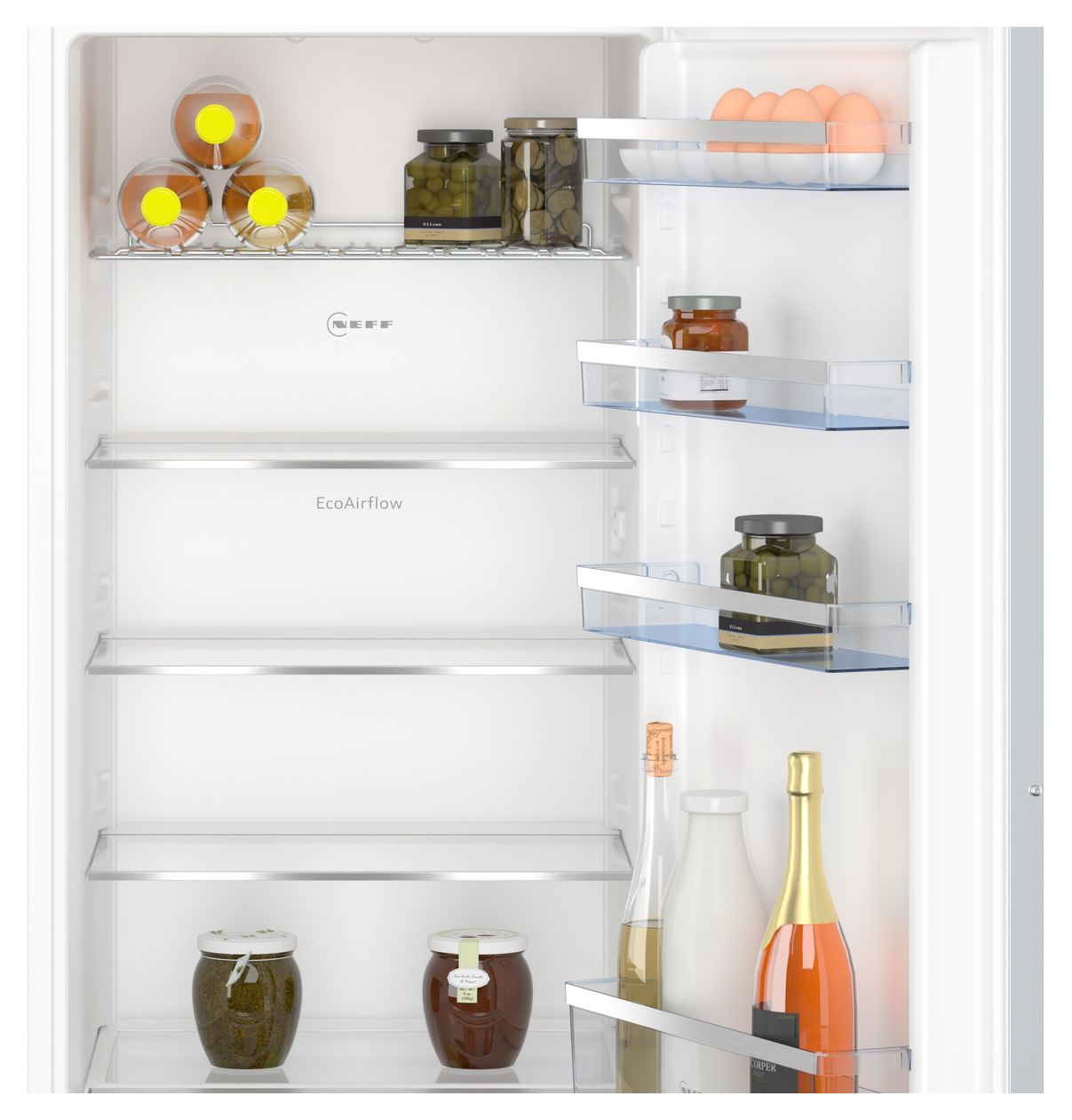 N50 KI1412FE0 204 l 122,5 cm Einbaukühlschrank EEK: E 101 kWh Jahr 