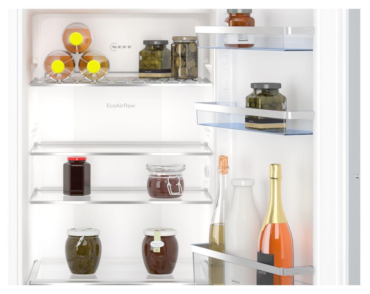 N50 KI2422FE0 172 l 122,5 cm Einbaukühlschrank EEK: E 147 kWh Jahr 