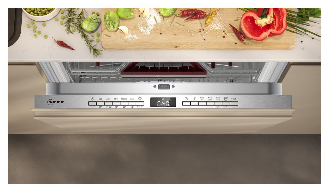 N50 S255ECX15E 60 cm Geschirrspüler vollintegriert (ohne Front) Sehr leise 14 Maßgedecke aquaStop Funktion Wärmetauscher 