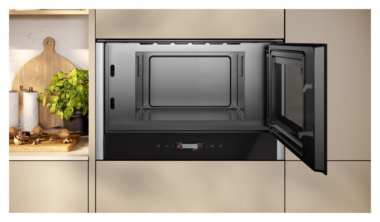 N70 NR4WR21N1 Einbau-Mikrowelle 900 W Größe: mittel 5 Stufen (Schwarz) 
